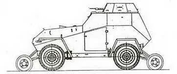 Опытный образец БА64Б жд 1943 г ЛЕГКИЙ БРОНЕАВТОМОБИЛЬ БА64Б - фото 43