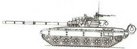 Основной танк Т72 Б 1988 год Основной танк Т72 Б первы - фото 443