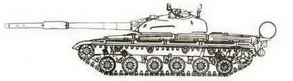 Опытный танк об219СП1 Опытный танк об219СП2 Основной танк Т80 с - фото 453