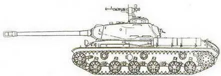 Тяжелый танк ИС2 выпуска 1944 г Танковый тягач ИС2T на базе тяжелого - фото 517