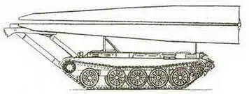 Танковый мостоукладчик МТ55А ТАНКОВЫЙ МОСТОУКЛАДЧИК МТУ72 объект 632 - фото 559