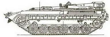 БРЭМ4 на базе БМП1 БРЭМ4 на базе БМП2 БРОНИРОВАНАЯ РЕМОНТНО - фото 566