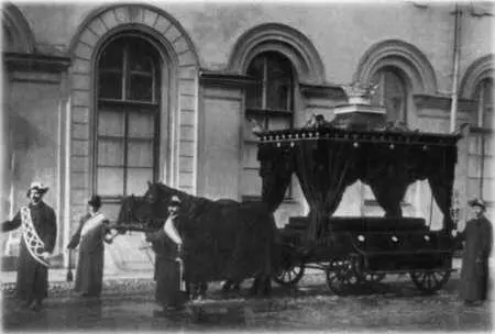 Катафалк 1910е гг Питейный дом Пожарная дружина 1910е гг - фото 14