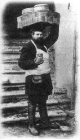 Разносчик кваса 1900е гг Пирожник 1900е гг Продавец счетов метелок - фото 31