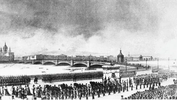 Похороны Николая I в феврале 1855 г Российского императора Александра I - фото 118