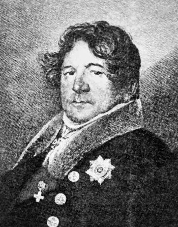 МЯ фон Фок Литография с оригинала Фридрица 1820е гг За отличие в - фото 137