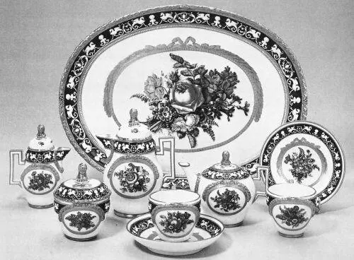 Кофейный и чайный сервиз Мейсен 1790 г Судя по всему Екатерина II была - фото 182