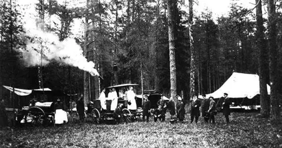 Приготовление завтрака Беловеж 1897 г Пока охотники собирались и выезжали - фото 278
