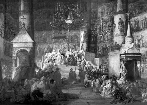 Стефано Торелли Коронация императрицы Екатерины II Несколько позже для - фото 26
