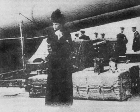Мария Федоровна на борту Мальборо Апрель 1919 г Срочная эвакуация - фото 205