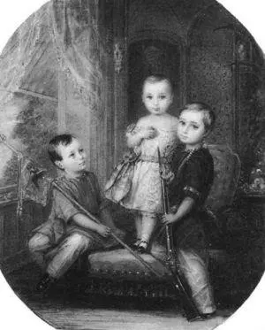 Вел кн Александр Владимир и Николай Александровичи 1849 г Поскольку - фото 35