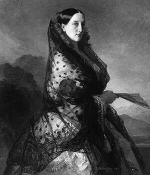 Великая княжна Мария Николаевна ФК Винтерхальтер 1857 г Поэтому - фото 55