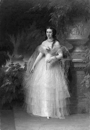 Великая княгиня Александра Иосифовна ФА Каульбах 1857 г Когда интерес - фото 100