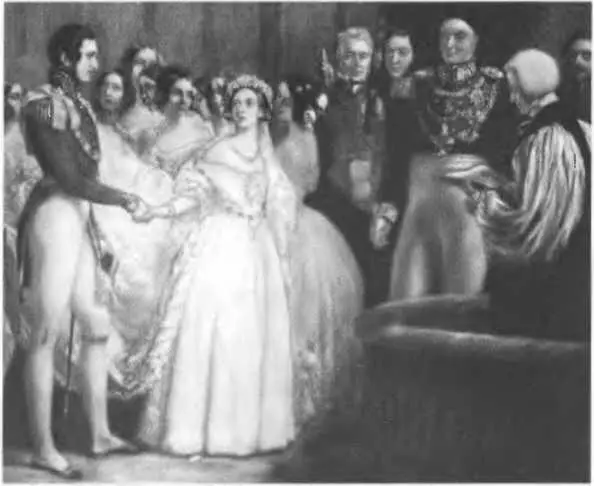 Бракосочетание Виктории и Альберта в 1840 году Художник Дж Xеллер - фото 15