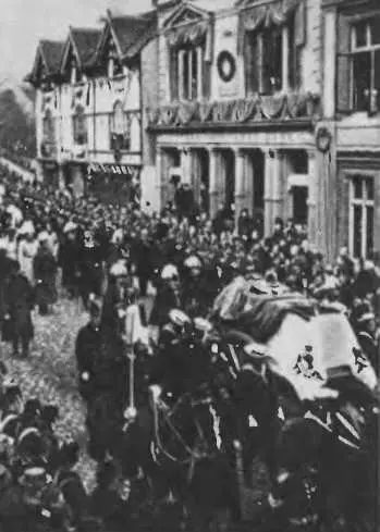 Похороны Виктории 2 февраля 1901 года Надгробие в Виндзорском замке - фото 48