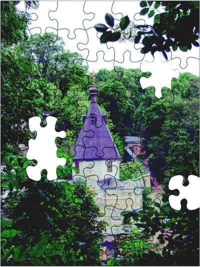 Рис 276 Пример использования фильтра Puzzle Пазл Интересная особенность - фото 83