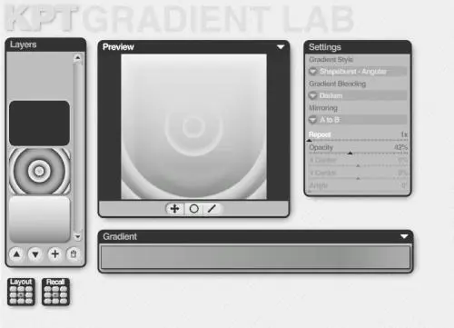Рис 87 Окно настроек фильтра KPT Gradient Lab Лаборатория градиентов - фото 309