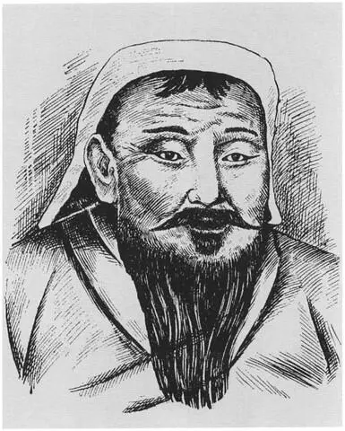 Чингисхан Китайский портрет XIII в Объединение монгольских династий - фото 17