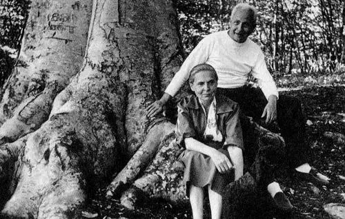 Эльза Триоле и Луи Арагон СенАрнуанИвелин мельница 50е годы 11 - фото 204