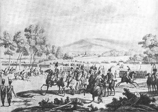Парад в Тильзите 28 июня 1801 г А И ОстерманТолстой П П Коновницын - фото 22