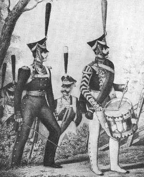 Гвардейская пехота в 1812 г Пешая артиллерия в 1812 г Кирасир в 1812 г - фото 47