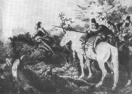 Казаки на разведке Сражение при Бородине 26 августа 1812 г Карта - фото 57