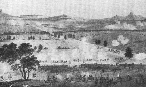 Сражение при Кульме 18 августа 1813 г М М Тучкова Кульмский памятник - фото 84