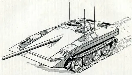 Рис 122 Танк S Шюдад В танке применена комбинированная силовая - фото 122