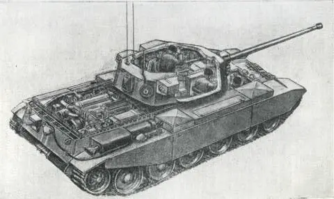 Рис 51 Танк Центурион МкIII Модель МкIII была самой распространенной из - фото 51
