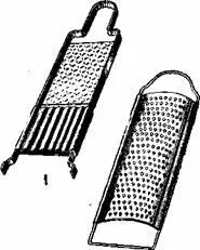 Рис 4 Терки металлические 1 комбинированная 2 обыкновенная Доски - фото 6