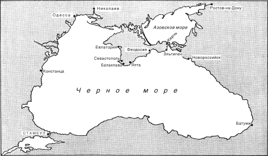 Черное море Центр тяжести в операциях группы армий Юг находился на ее - фото 14