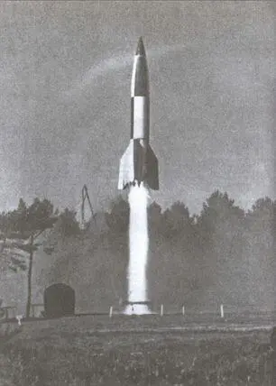 Ракета А4 Фау2 во время старта со стационарной позиции Окончательная - фото 6