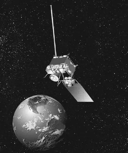 Принадлежащий NOAA спутник на рисунке его трехмерная модель несет - фото 13