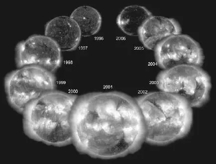 23й солнечный цикл с 1996 по 2006 год Фотографии сделаны находящимся на борту - фото 14