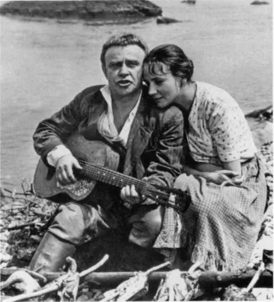 На съемках фильма Докер режиссер Ю Рогов Ролан Быков и Елена Санаева - фото 116