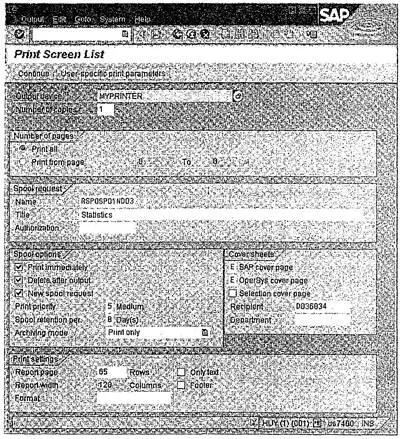 Рис 111 Запрос вывода в диалоговом режиме SAP R3 Release 46D Каждый - фото 134
