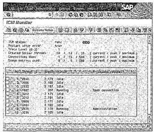 Рис 154 Монитор ICM Таблица 152 Опции обзора рабочих потоков Пункт - фото 204