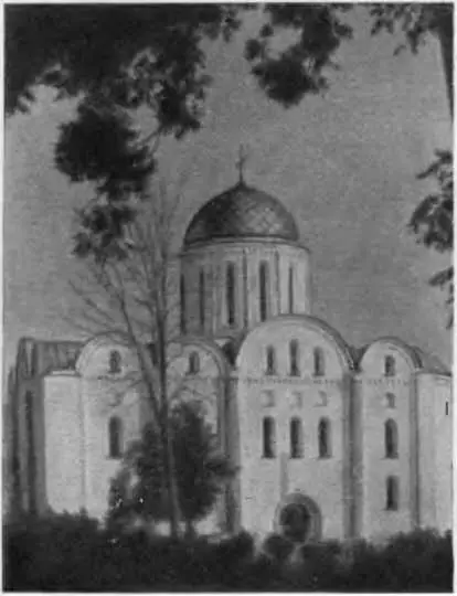 Борисоглебский собор в Чернигове XII в Избрание Владимира Мономаха великим - фото 80