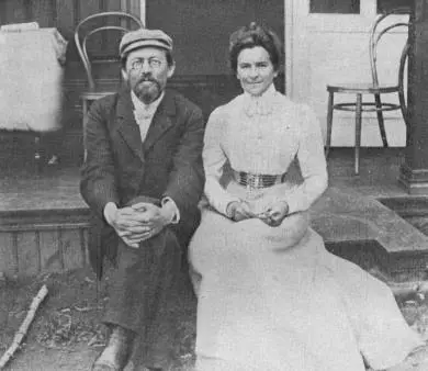 А П Чехов и О Л КнипперЧехова в Аксенове Фото 1901 г А П Чехов Е - фото 11
