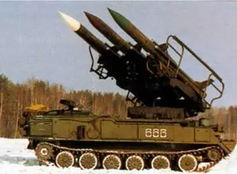 Самоходная ПУ Куб фото из журнала Военный Парад КУБ КВАДРАТ 2К12 - фото 248