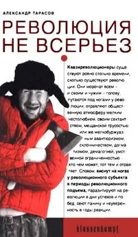 Александр Тарасов - Революция не всерьез. Штудии по теории и истории квазиреволюционных движений