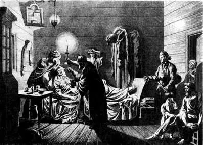К Вагнер по рис Е М Корнеева Офорт акватинта цв печать 1812 - фото 128