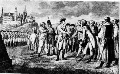 Р В Кюфнер по рис И Д Шуберта Гравюра резцом 1796 В защите замка в - фото 144