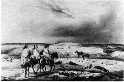 Литогр по рис А Адама 1827 На первом плане солдаты из полка королевской - фото 171
