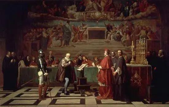 Галилей перед судом папской инквизиции Фрагмент Ж И РоберФлёри 1847 г - фото 37