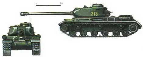 Советский танк ИС2 Советский танк ИСЗМ Советская самоходная установка - фото 104