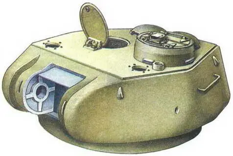 Башня танка Т3485 Танк Т3485 с минным тралом Электрооборудование - фото 223