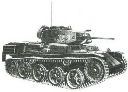 Венгерский танк Толди I Венгерский танк Толди II Легкий танк Толди - фото 95
