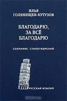 Илья Голенищев-Кутузов - Благодарю, за всё благодарю: Собрание стихотворений