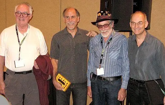На круглом столе в Audio Engineering Society слева направо Том Оберхейм - фото 17